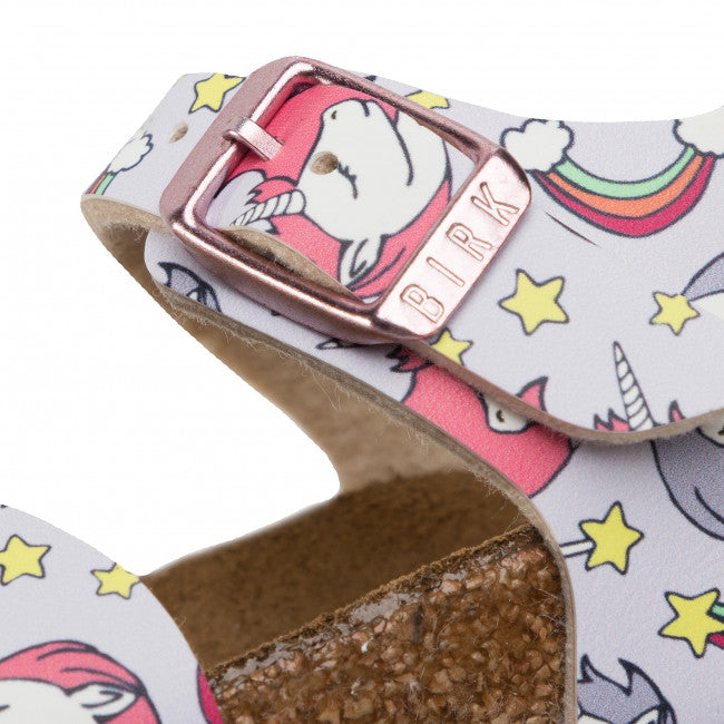 Birkenstock kids Rio plain Unicorn pink - Sebastiano Calzature