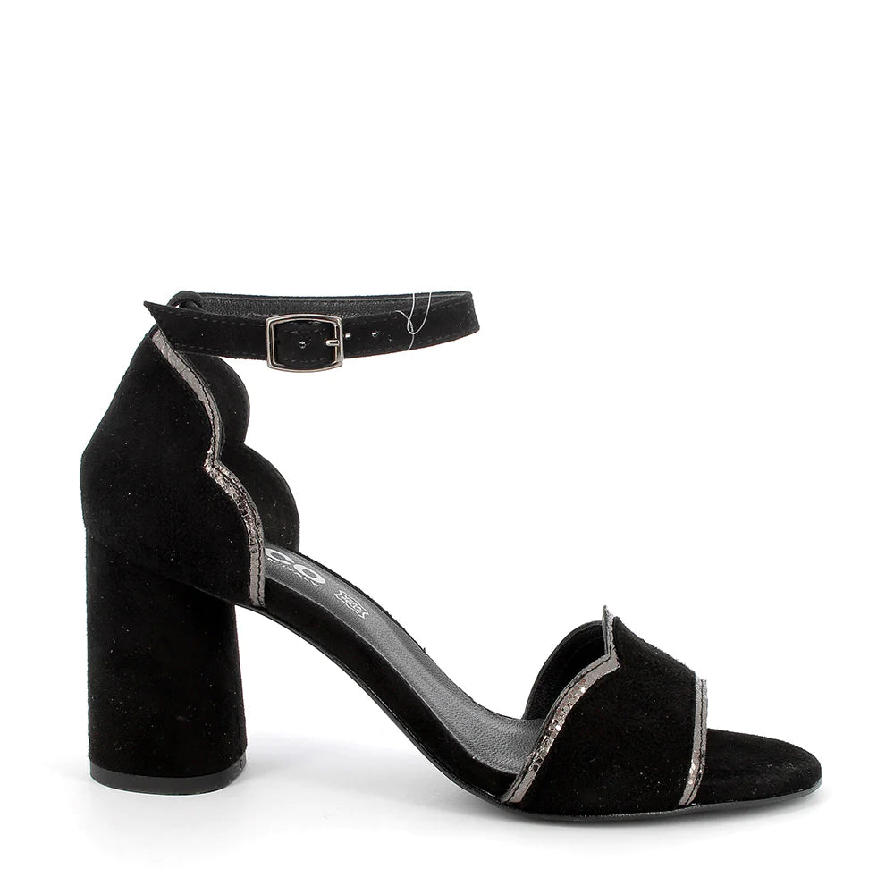 Igi&co Sandalo con tacco scamosciato - nero - Igi&co