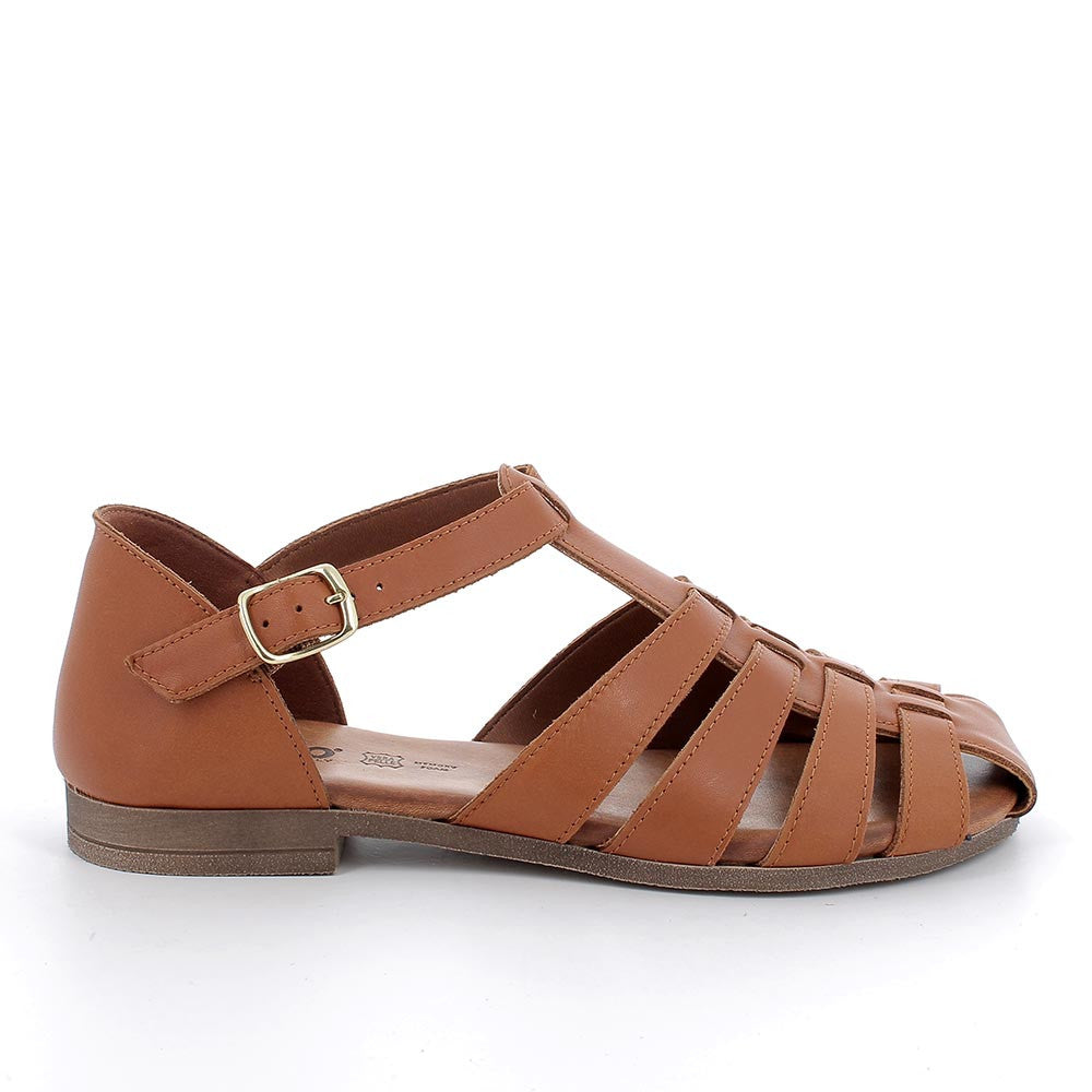 Igi&co Sandalo basso gabietta in pelle - cuoio (memory foam) - Igi&co