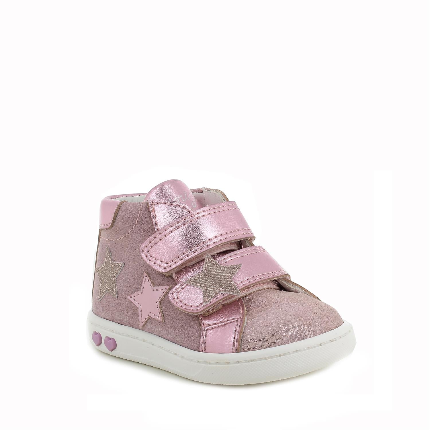 Primigi Scarpe primi passi con strappi bambina rosa – Sebastiano