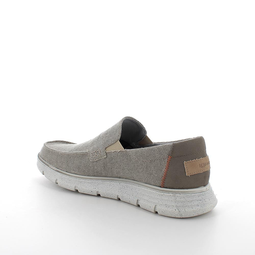Igi&co Sneaker slip-on mocassino casual Cnvas - beige (memory foam) - Igi&co