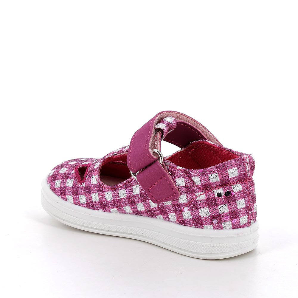 Primigi Scarpe due occhi Primi passi da bambina - gliiter fuxia - Primigi