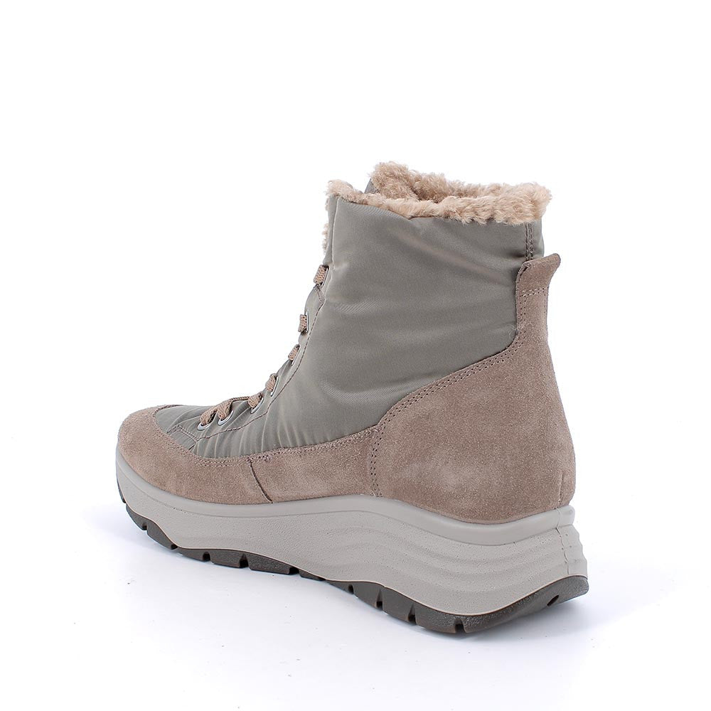 Igi&co Scarponcini gore-tex chiusura zip e lacci - beige - Igi&co