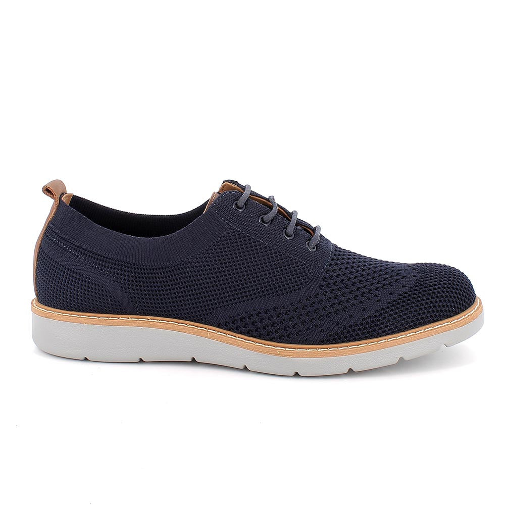 Igi&co Stringate calzino elasticizzato da uomo blu - Igi&co
