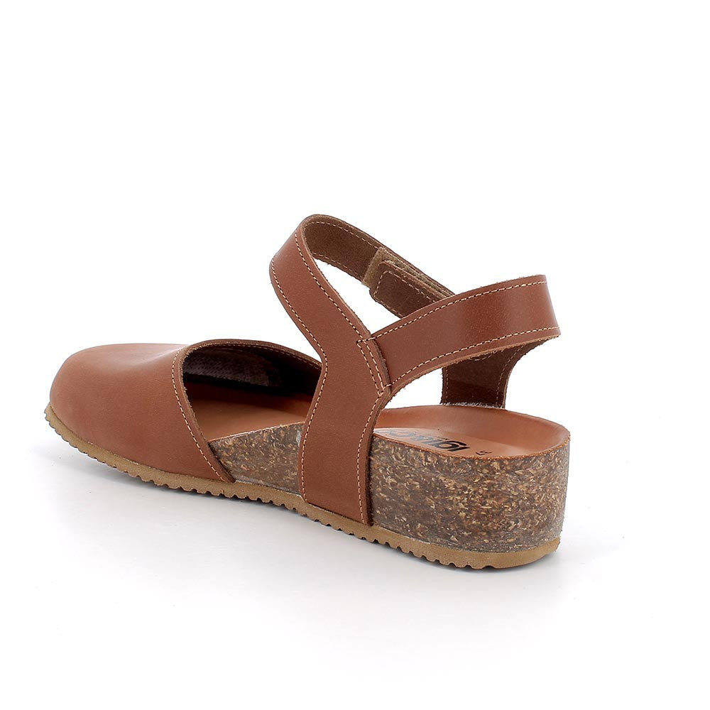 Igi&co Santalo punta chiusa e chiusura a strappo /Marrone (memory foam) - Igi&co