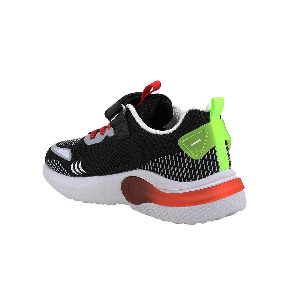 Primigi Sneakers da bambino nero e grigio con strap - Primigi
