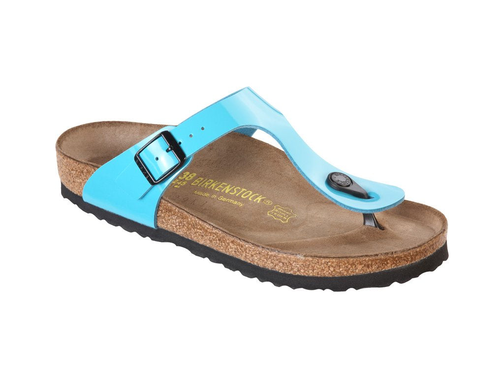 Birkenstock Gizeh blue lack - Birkenstock