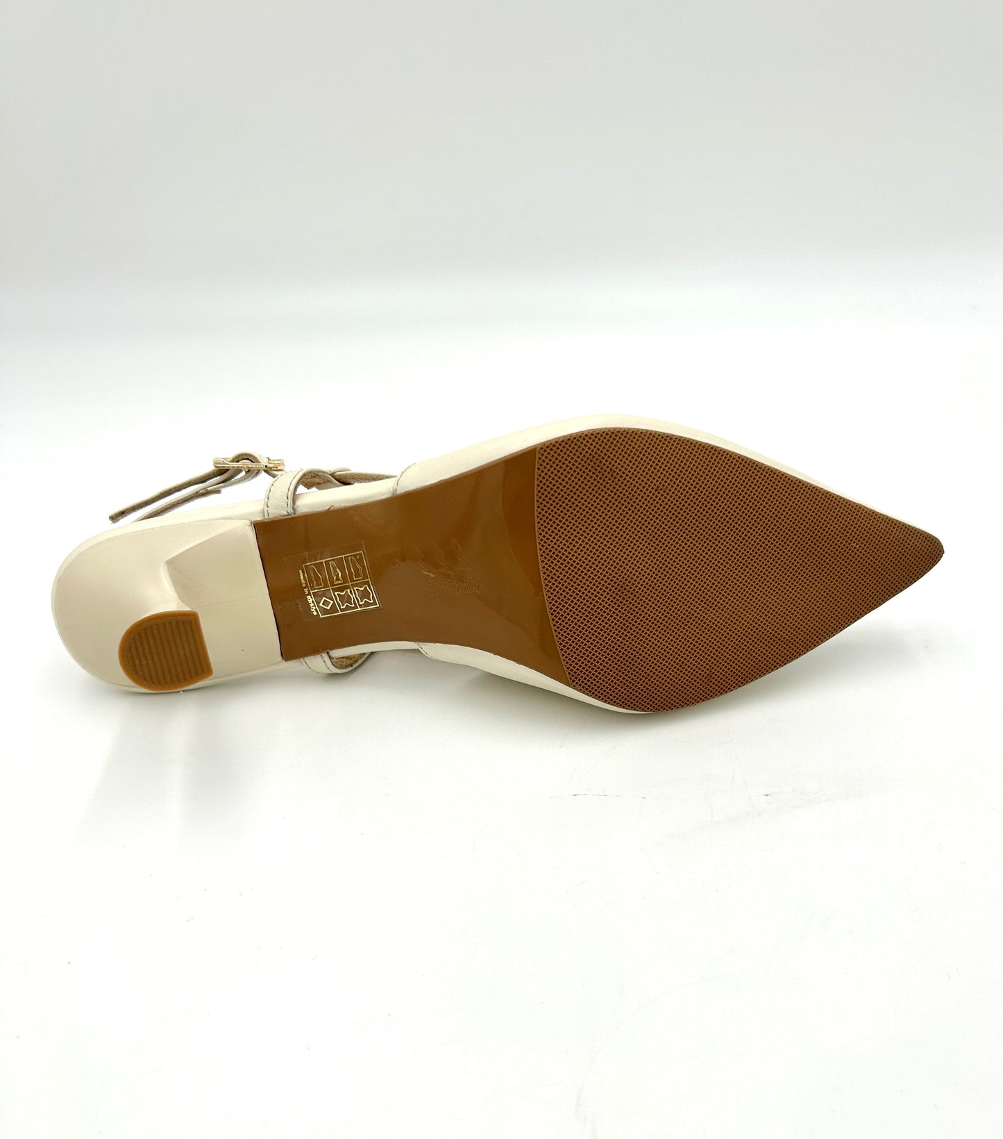 Daphne Décolleté Slingback in Vera Pelle – Eleganza e Comfort per Ogni Occasione - Daphne