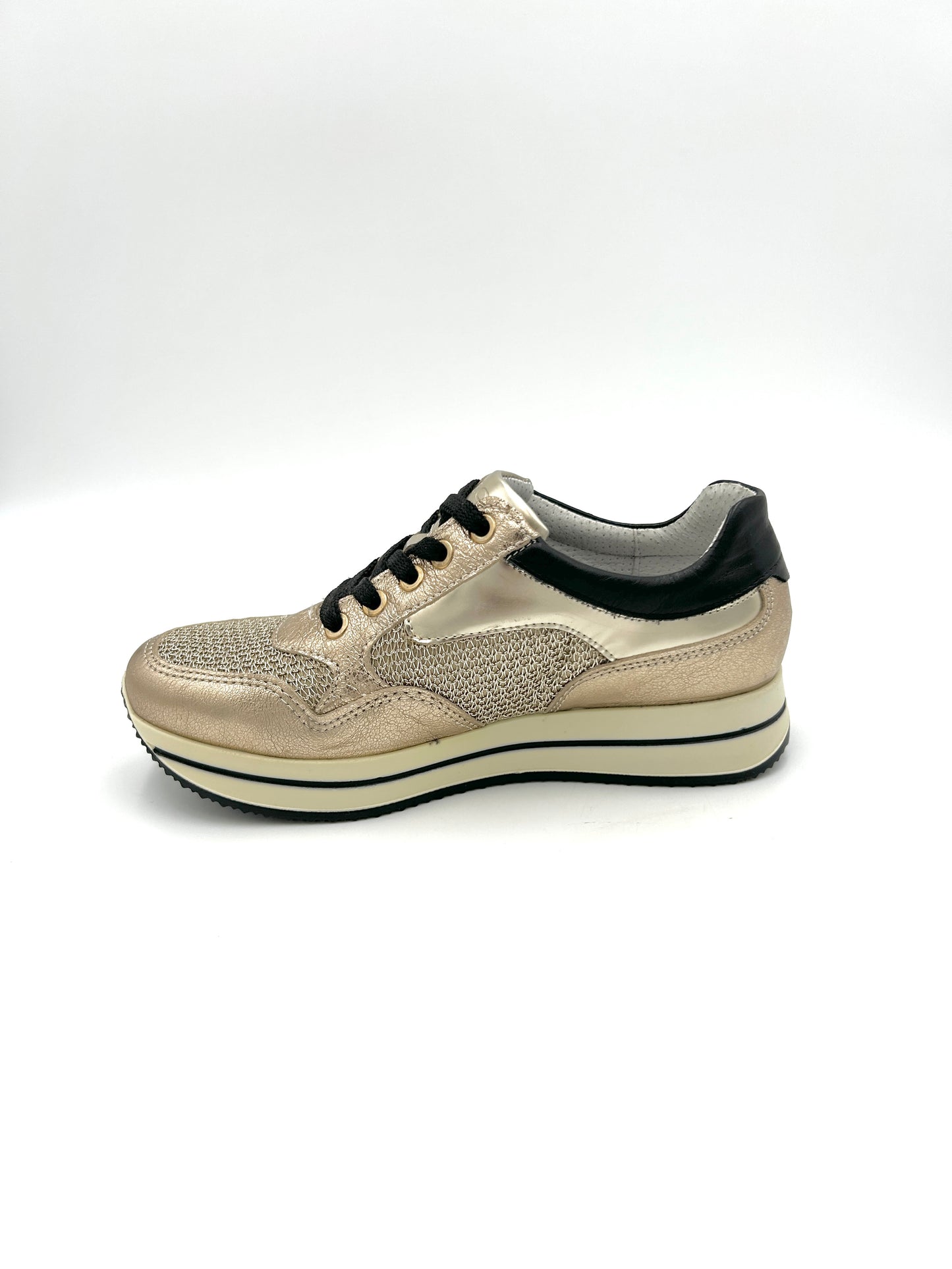 Igi&co Sneakers in rete - dorate (memory foam)