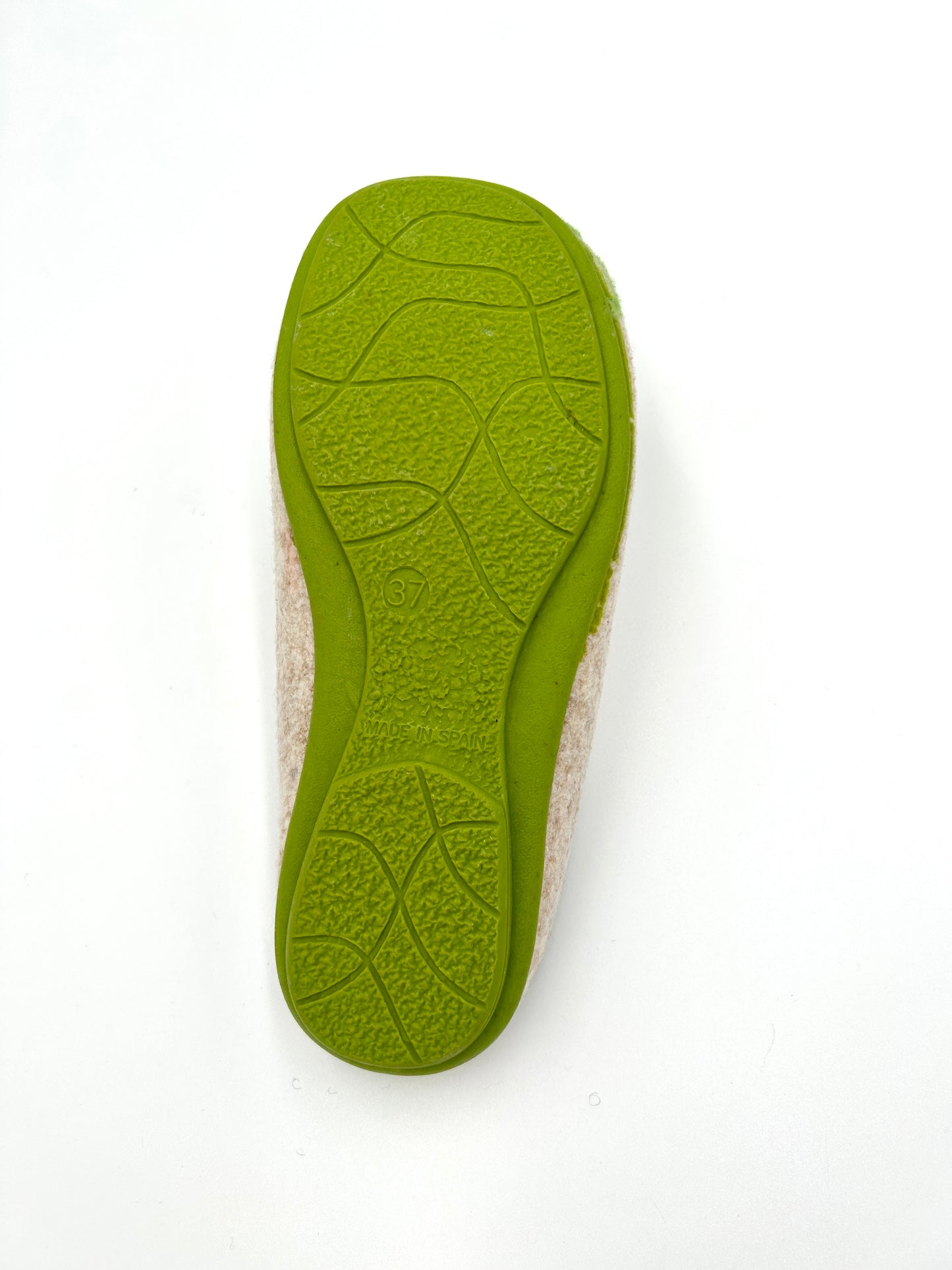 Riposella Pantofola ciabatta calda fantasia pecorella - verde - riposella