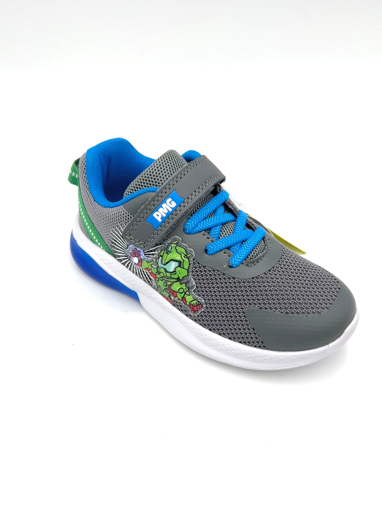 Primigi Sneakers kids in tela con chiusura strappo e lacci elasticizzati - luci led - Primigi