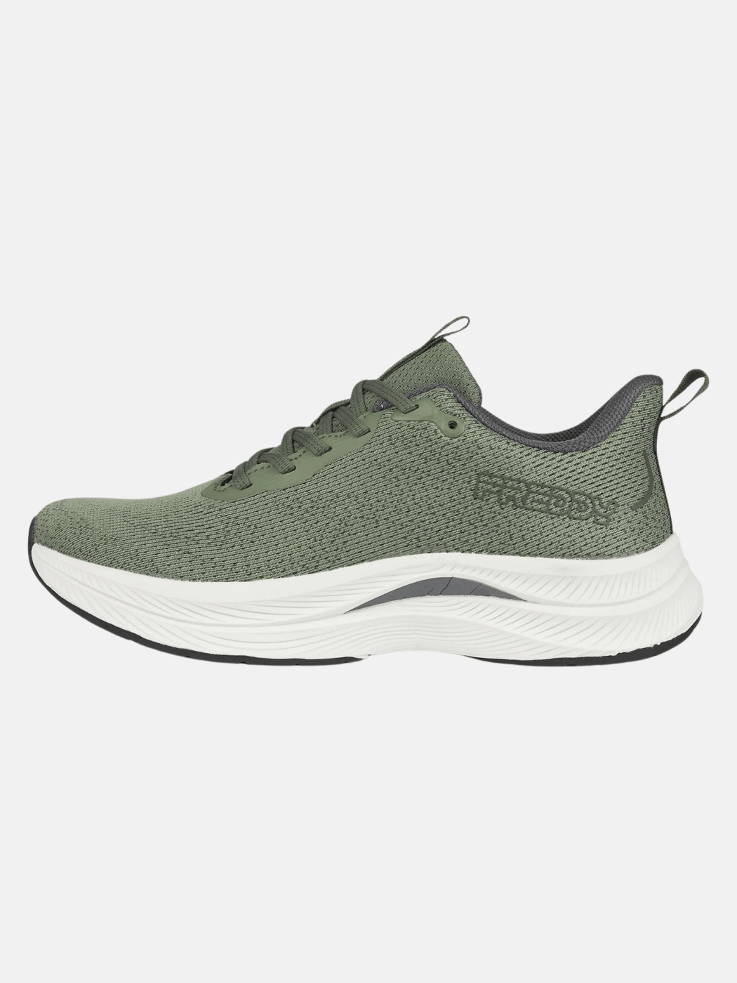 Freddy Sneaker da uomo con lacci , fresca e comoda /Military and Black - Freddy