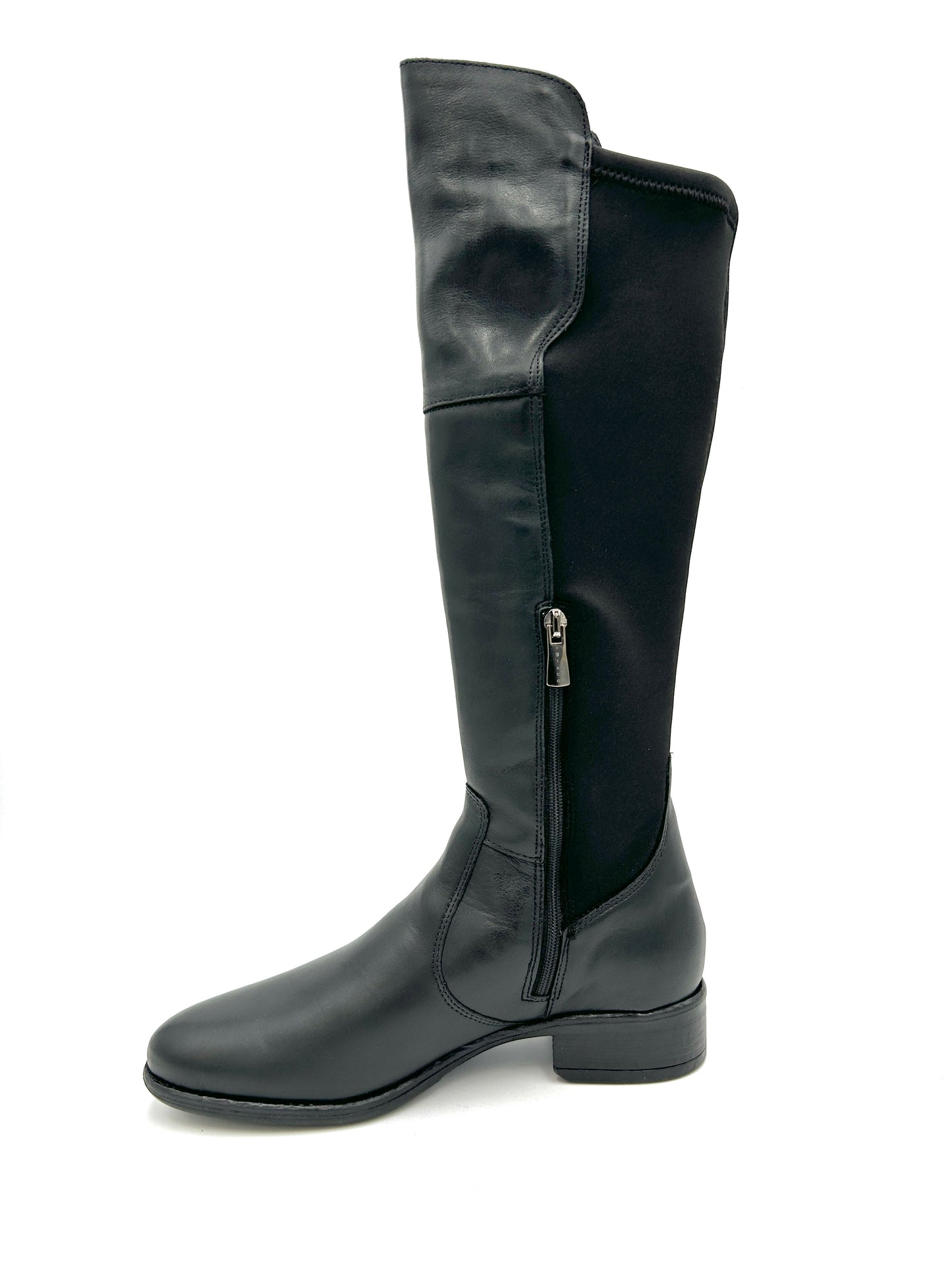 Igi&co Stivale alto elasticizzato in pelle - nero - Igi&co