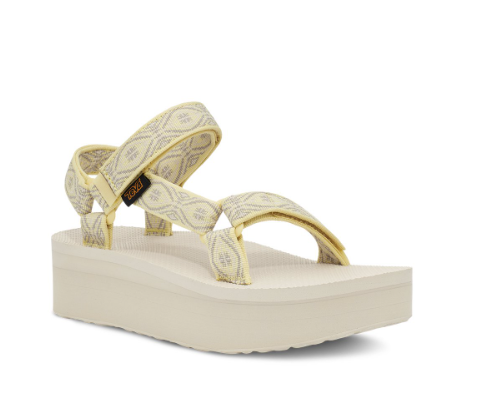 Teva Sandalo W Flatform Universal yellow – Sebastiano Calzature