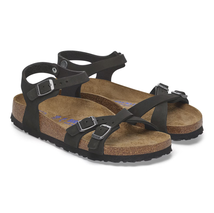 Birkenstock Kumba SFB pelle nubuck black /Narrow fit