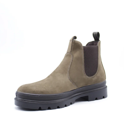 Igi&co Stivaletto Beatles in pelle - marrone fango