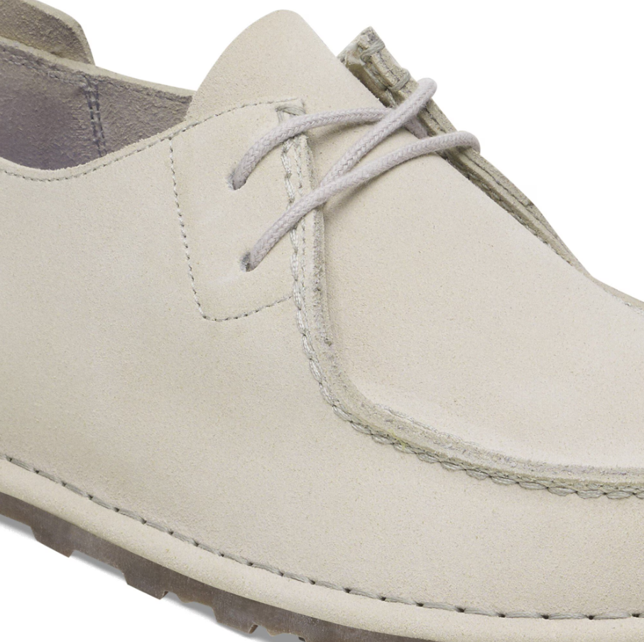 Birkenstock Utti lace Antique White - pelle scamosciata - Birkenstock