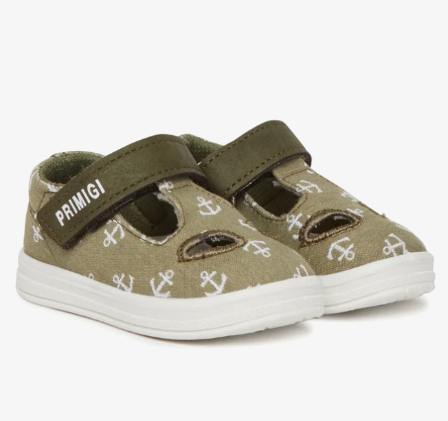 Primigi Scarpe due occhi Primi passi bambino - verde ancore - Primigi