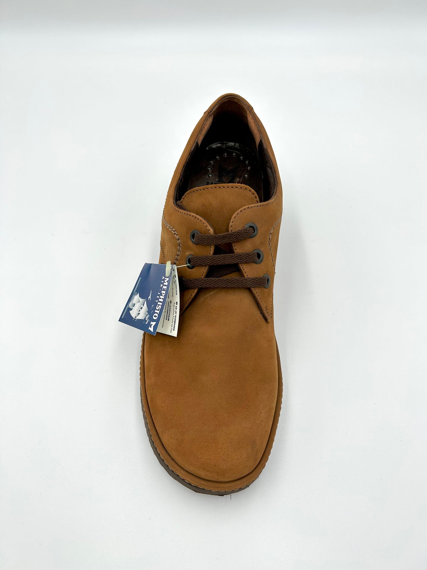 Mephisto Bruno Stringata - pelle nabuk marrone - Mephisto