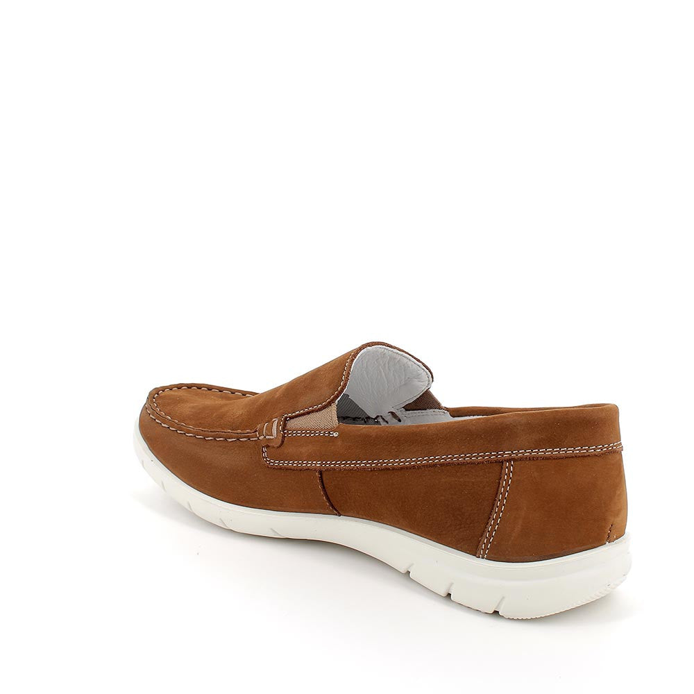 Igi&co Mocassino slip on in pelle - tabacco marrone (memory foam) - Igi&co