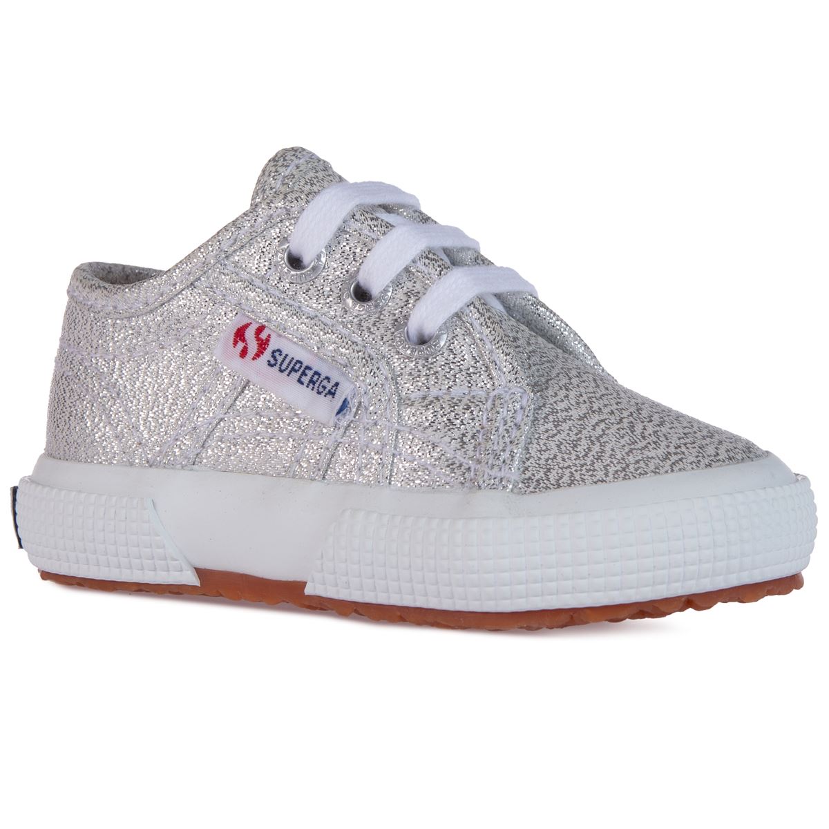 Superga kids shops silver