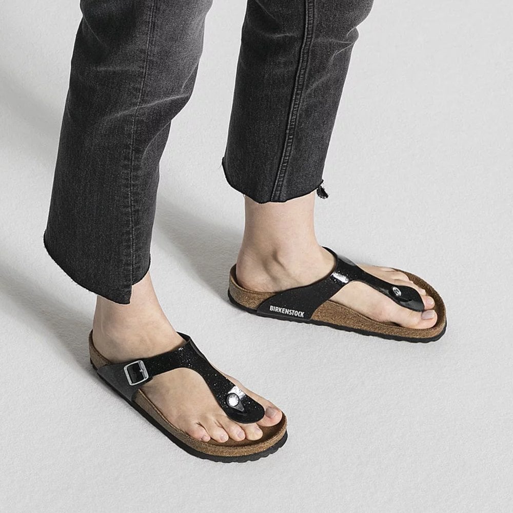 Birkenstock Gizeh Magic Galaxy Black (Soft Footbed) - Birkenstock