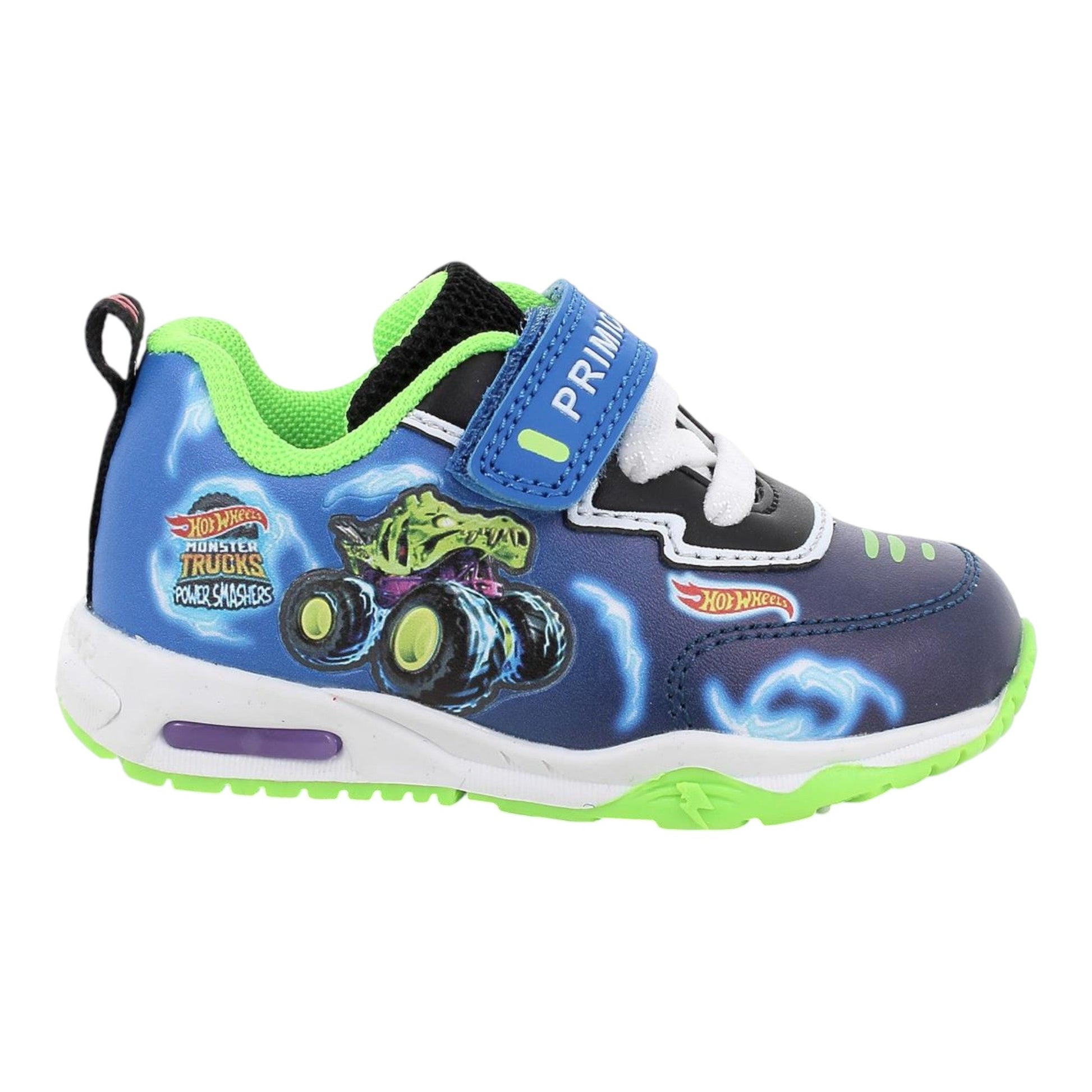 Primigi Sneakers sky blue Hot Wheels - chiusura a strappo - Primigi