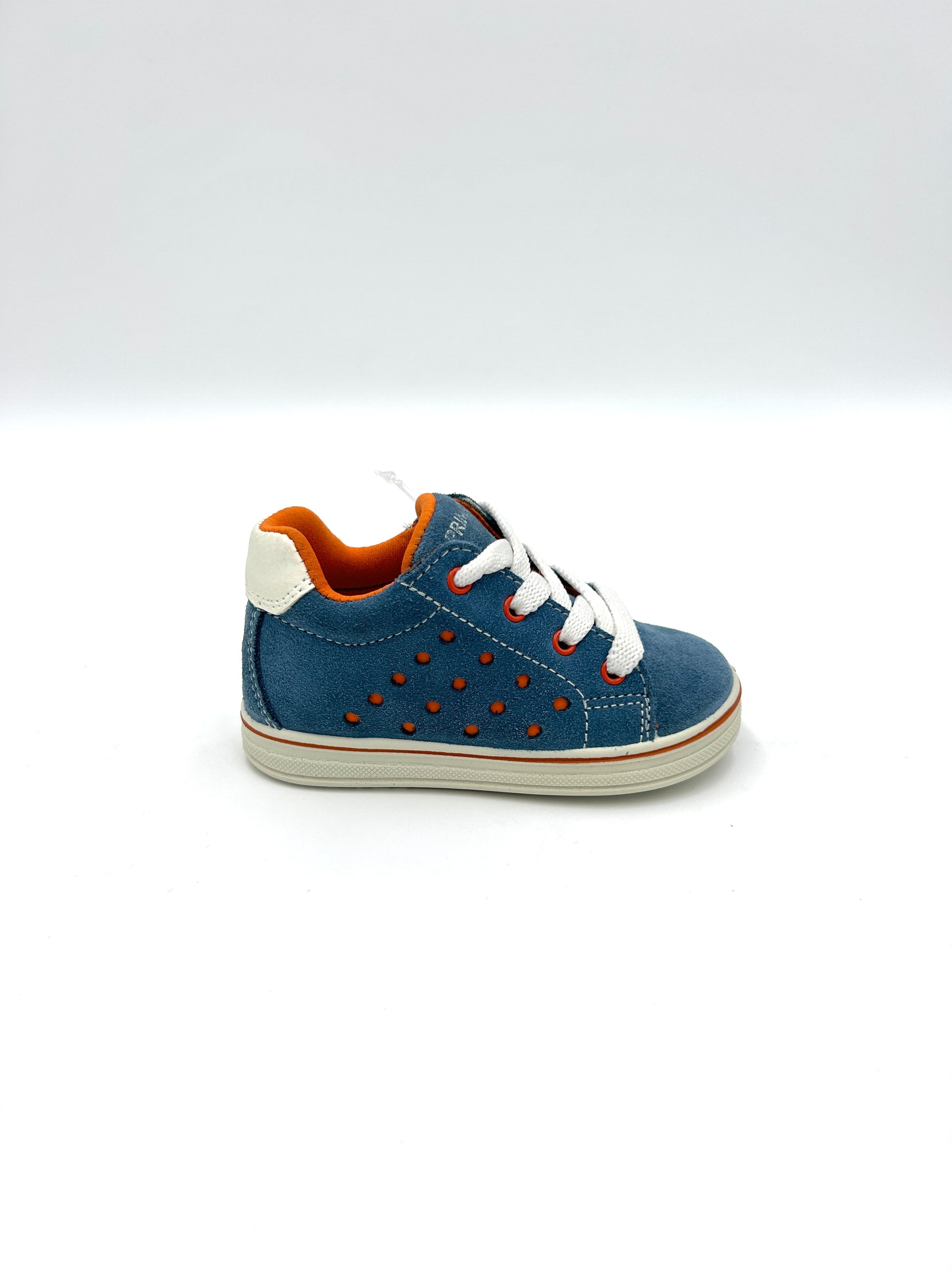 Primigi Sneakers kids lacci - blu e arancione - Primigi