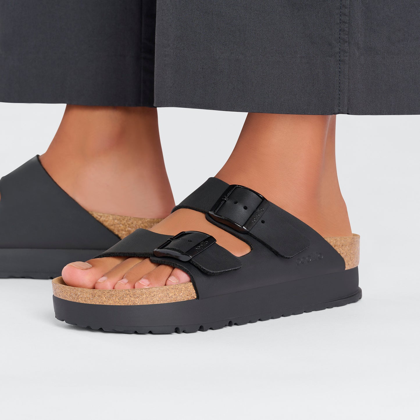 Birkenstock Arizona PAP Flex Platform - black - Birkenstock