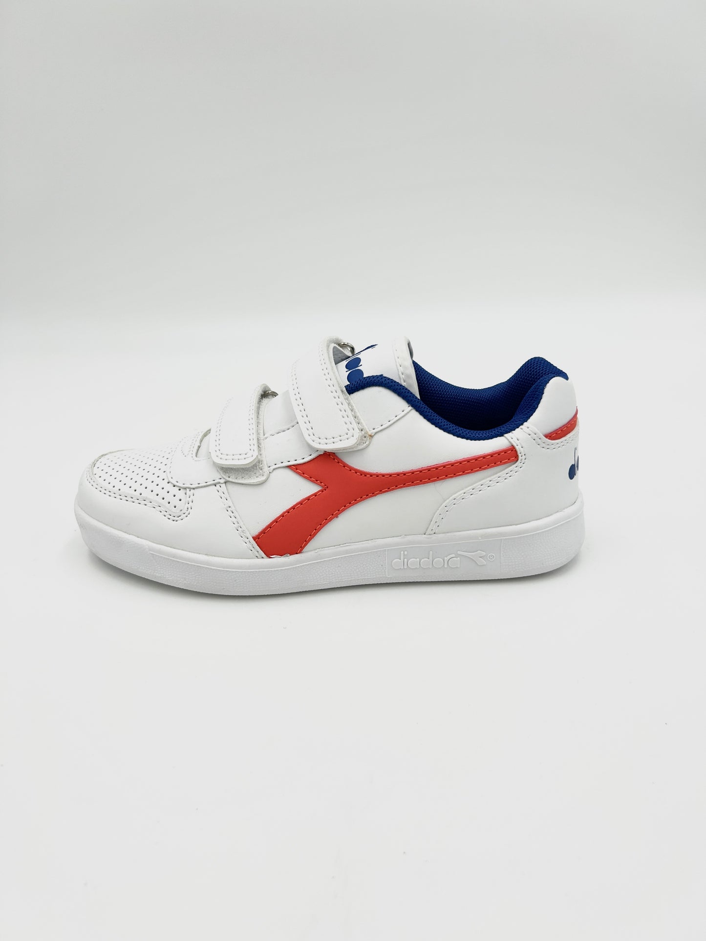 Diadora Sneakers Playground GS white orange blue - Diadora