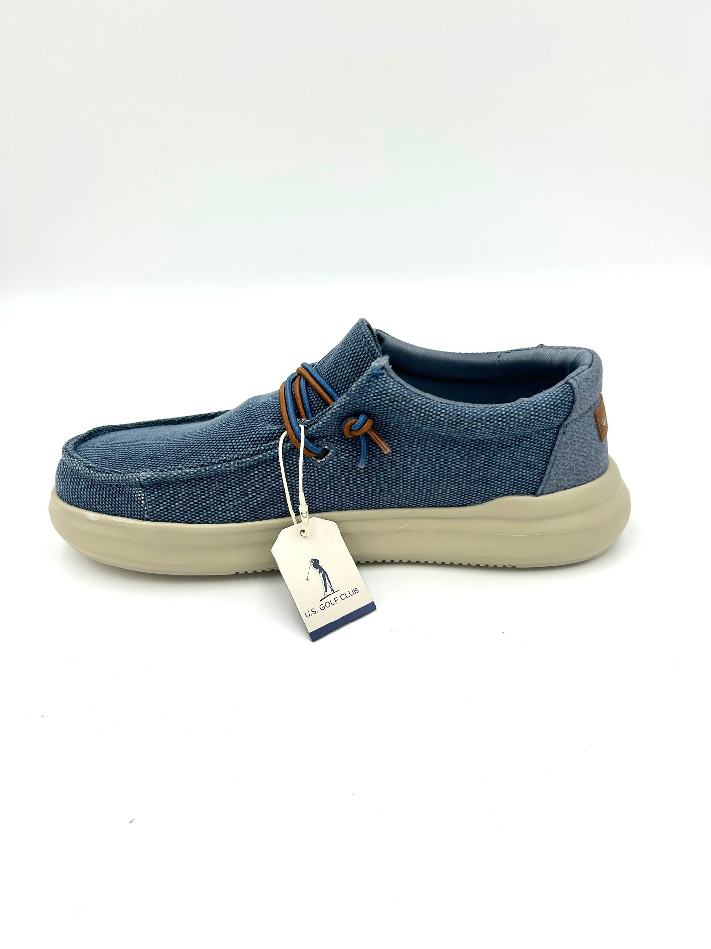 U.S. Golf Club Scarpe da uomo Slip on, fresca e comoda / Grigio e blu - Polo ralph lauren
