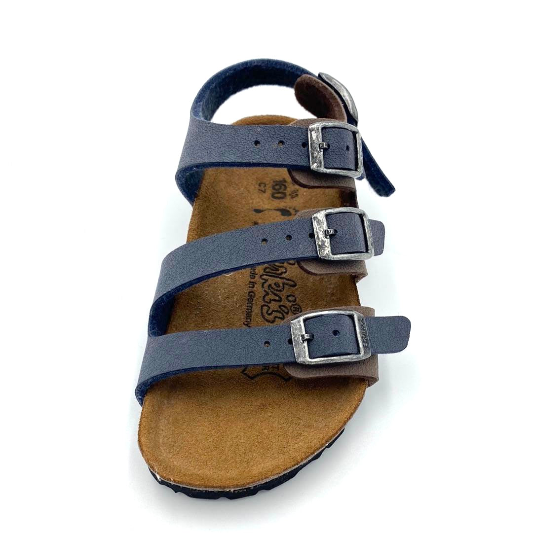 Birkenstock kids Birki’s Ellice 193753 mocha/navy - Birkenstock