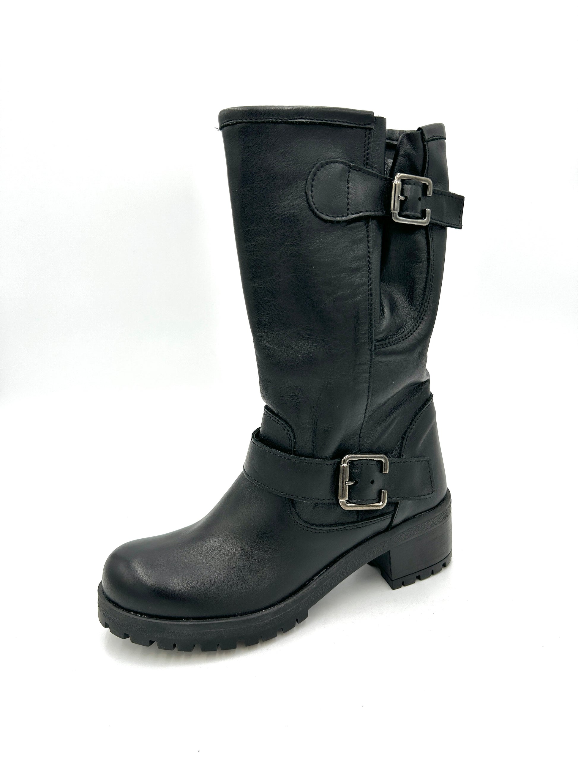 Bikkembergs stivali alti in pelle 25024 Nero - Pierrot Calzature Bikkembergs stivali alti in pelle 25024 Nero - Pierrot Calzature
