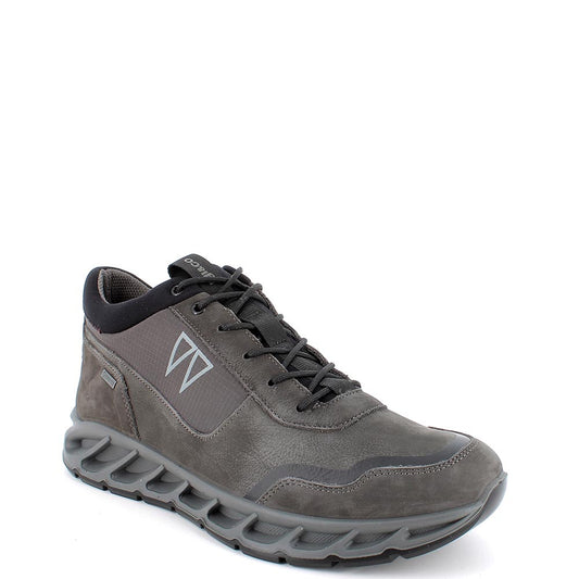 Igi&co Sneakers taglio mid GORE-TEX - in pelle grigio - Igi&co