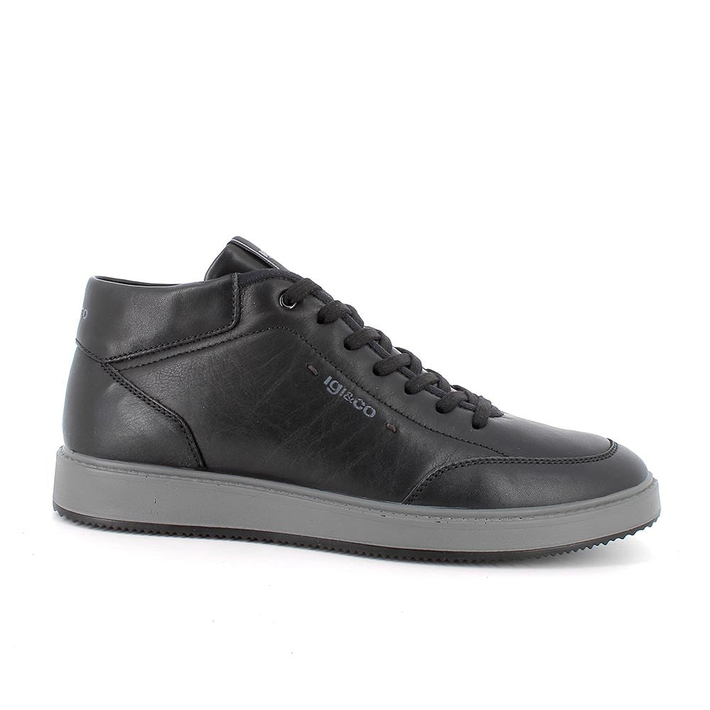 Igi&co Sneakers eco - sostenibile in pelle - nero - Igi&co