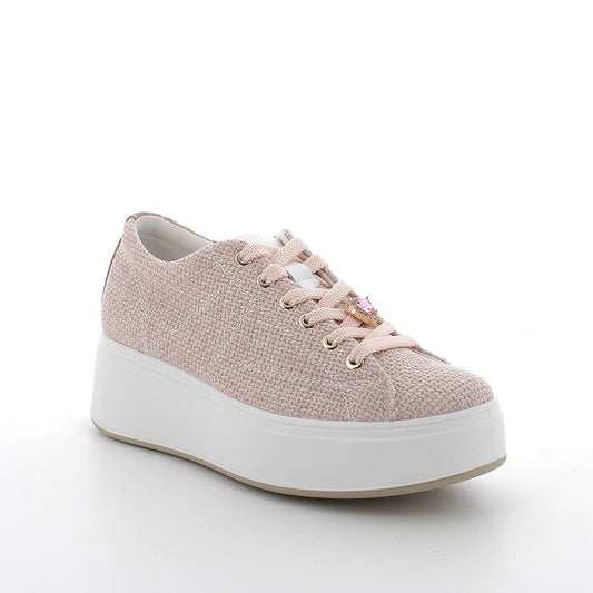 Igi&co Sneaker gioiello tessuto da donna - rosa cipria - Igi&co