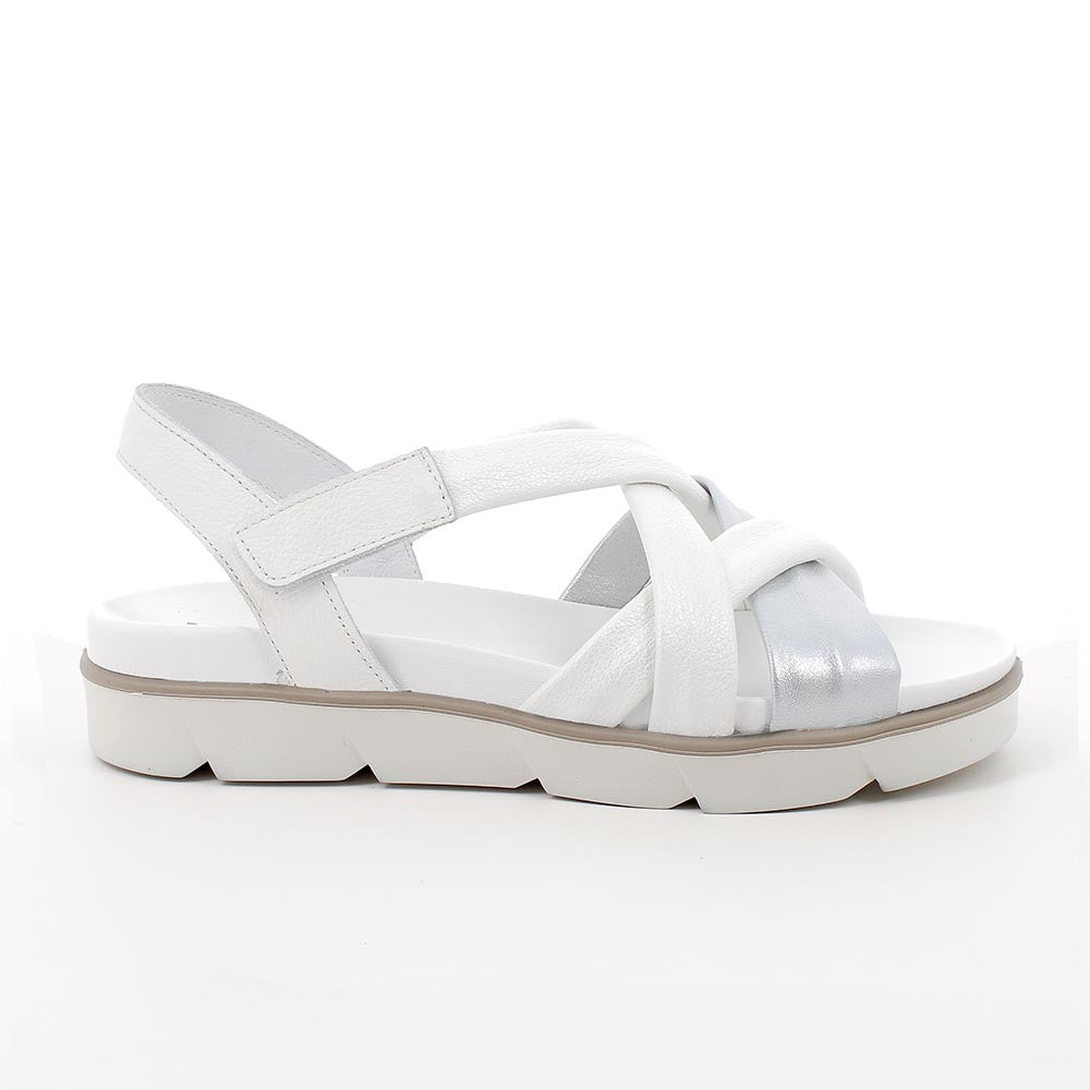 Igi&co Sandali donna con fascette chiusura regolabile - bianco - Igi&co