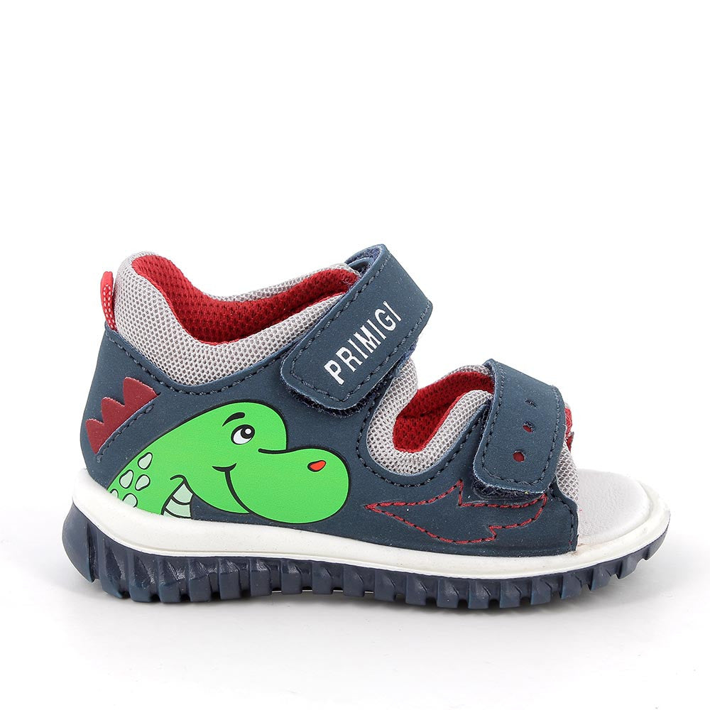 Primigi Sandali bambino dinosauro - Regolabile blu - Primigi