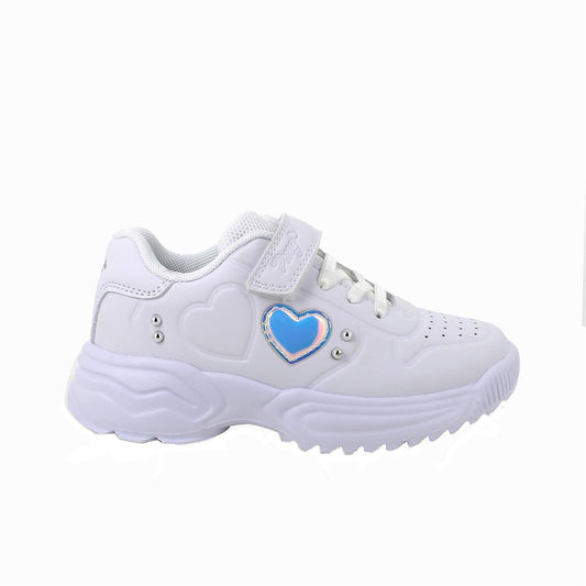 Primigi Sneakers total white chiusura a strappo - Primigi