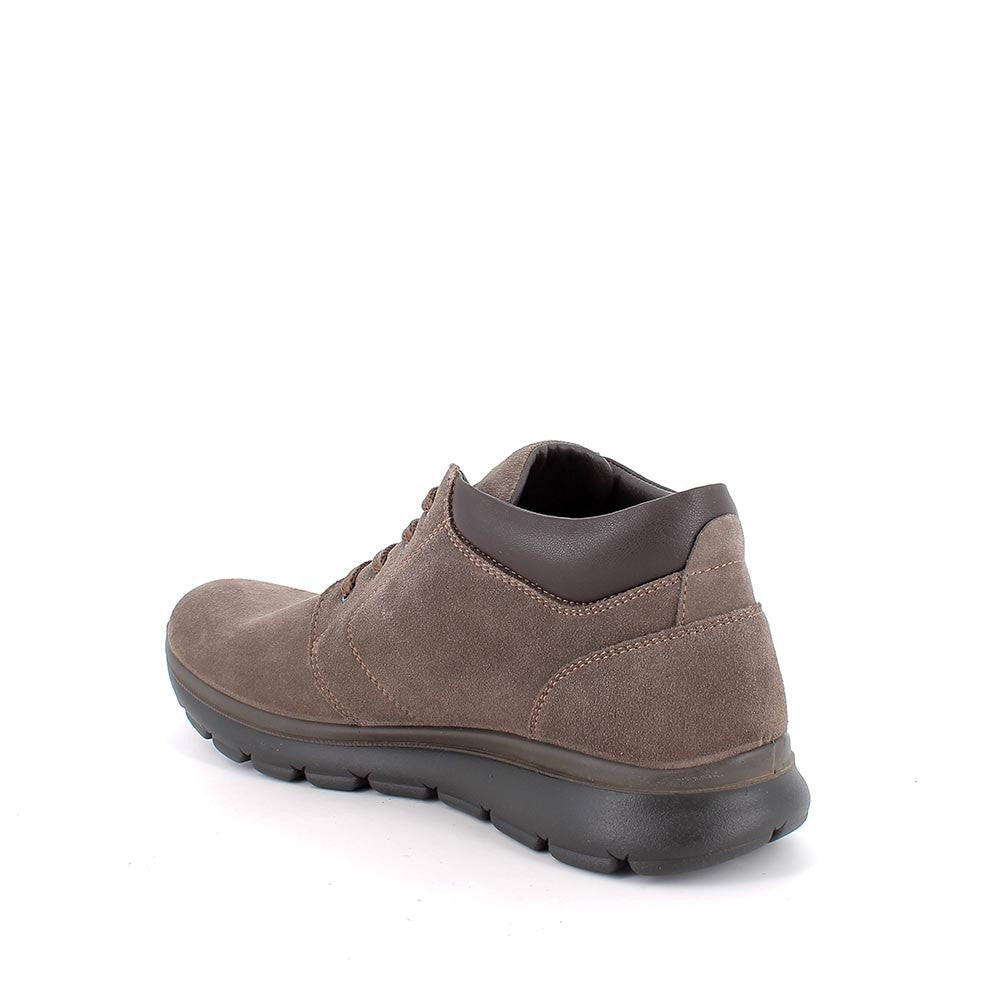Igi&co Polacchine uomo con lacci marrone scamosciato (memory foam) - Igi&co