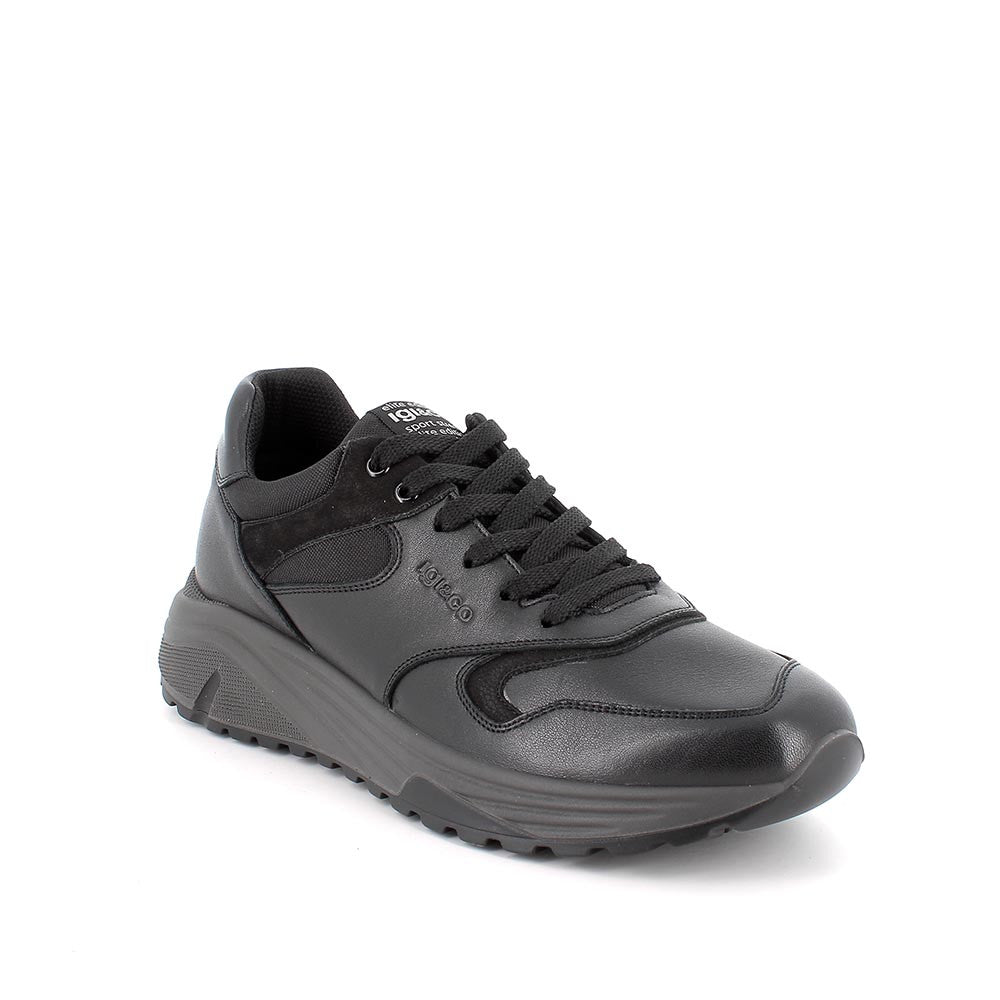 Igi&co Sneakers da uomo nero (memory foam) - Igi&co