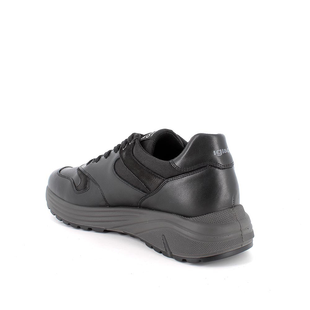 Igi&co Sneakers da uomo nero (memory foam) - Igi&co