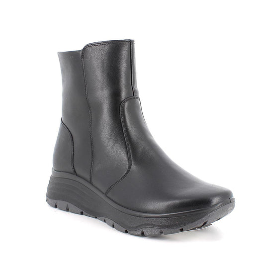 Igi&co Stivaletto in pelle con chiusura zip - nero - Igi&co