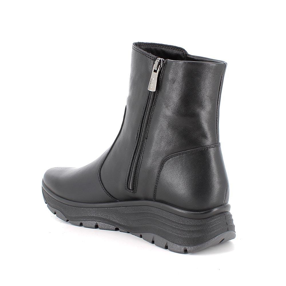 Igi&co Stivaletto in pelle con chiusura zip - nero - Igi&co