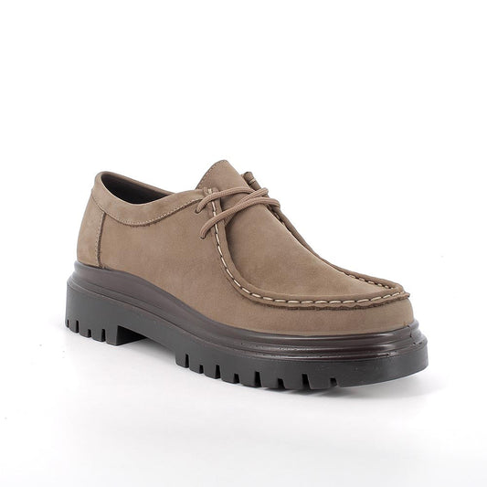 Igi&co Stringata con lacci da donna - taupe (memory foam) - Igi&co