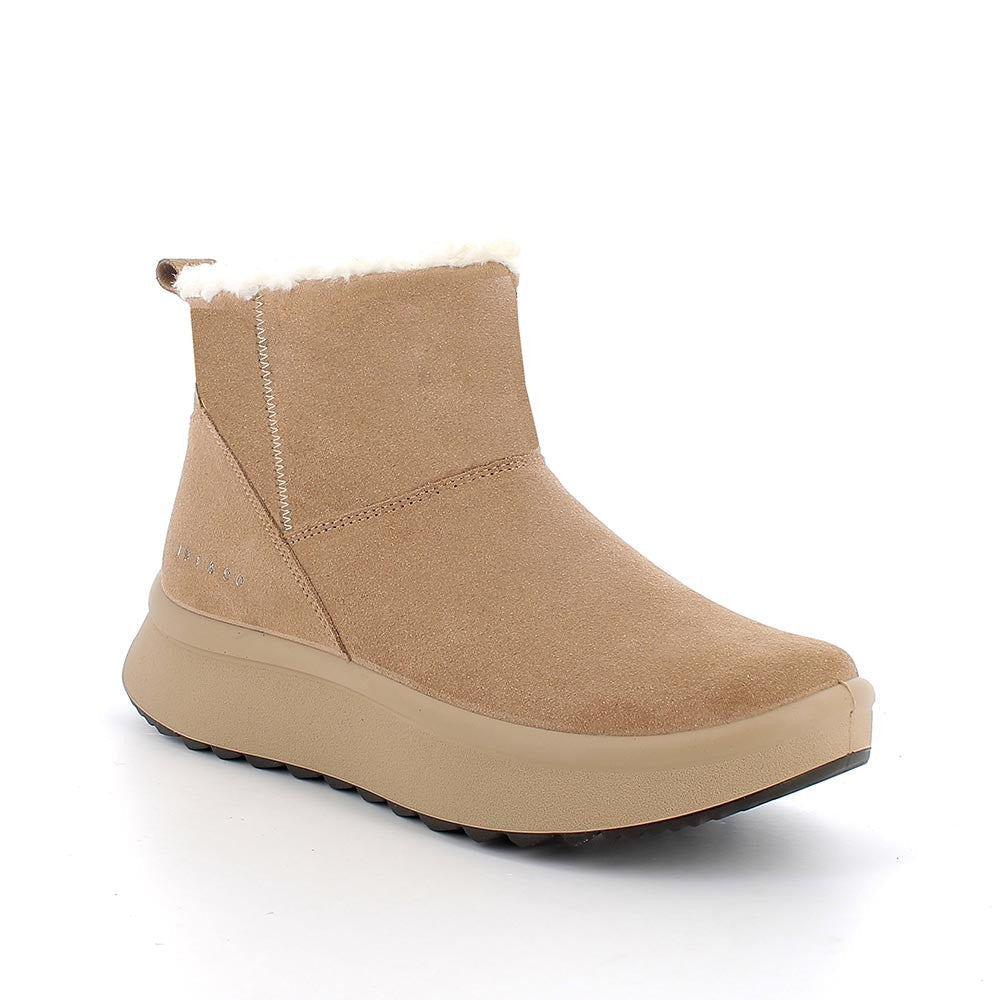 Igi&co Stivaletti con chiusura zip in vera pelle - marrone - Igi&co