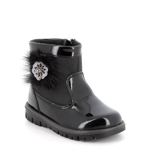 Primigi Stivaletto bambina con chiusura zip - nero - Primigi