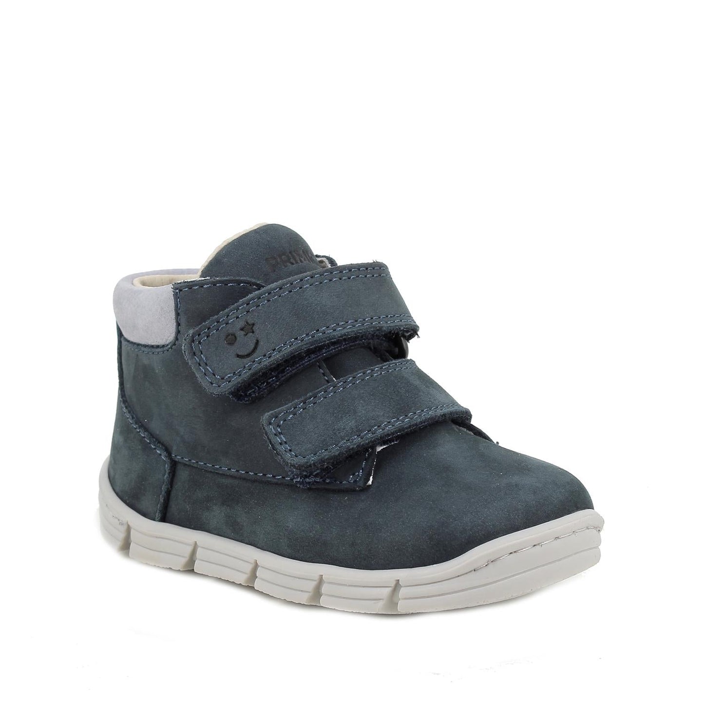 Primigi Scarpa primi passi in vera pelle blu - chiusura a strappo - Primigi