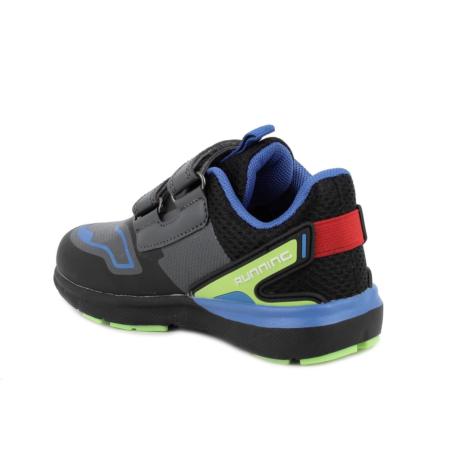 Primigi Sneakers bambino chiusura a strappo - nero e grigio - Primigi