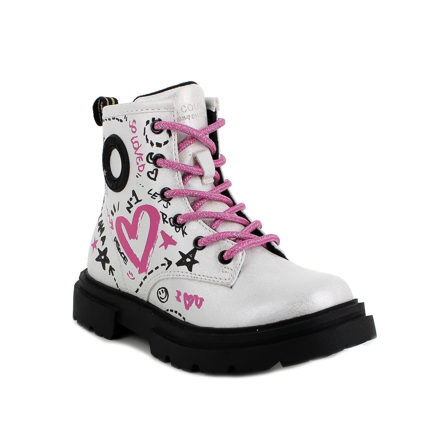 Primigi Anfibio da bambina argento con zip - Primigi